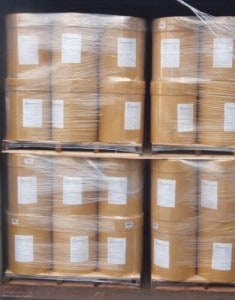 Lactic acid powder packing